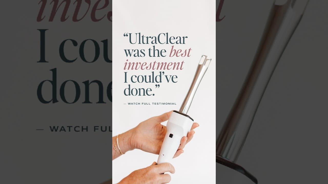 Video thumbnail: The One Treatment Her Skincare Routine Was Missing — UltraClear Patient Testimonial
