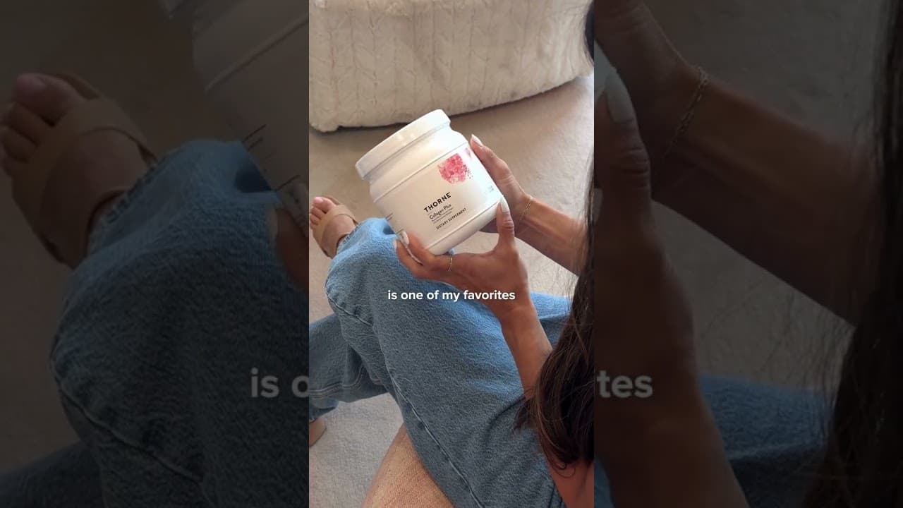 Video thumbnail: The 6 supplements every GLP-1 patient at The Look starts on 🤍