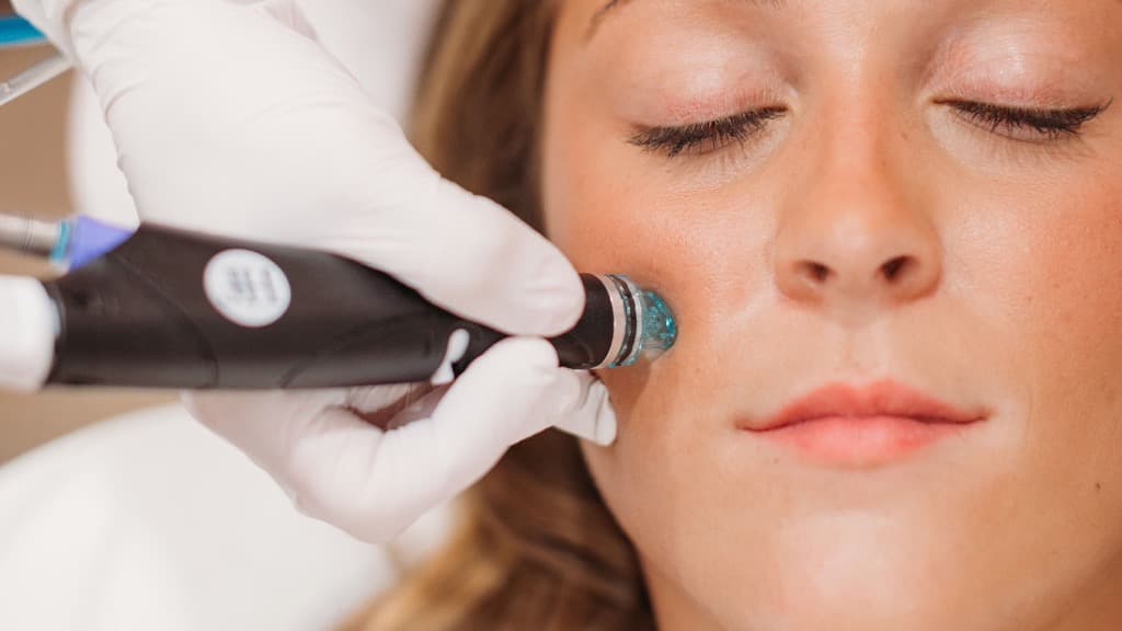 Hydrafacial treatment at The Look Aesthetics