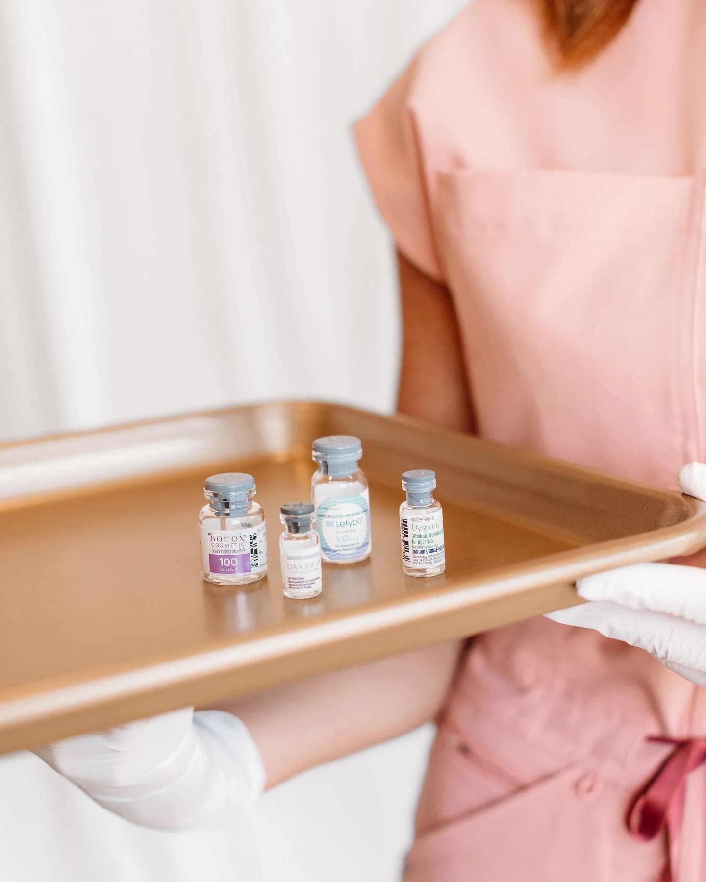 A provider preparing an injectable neuromodulator treatment at The Look