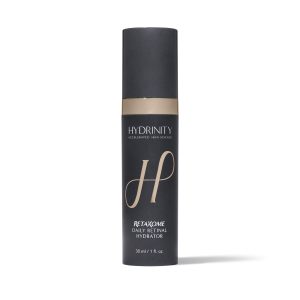 Hydrinity Retaxome Daily Retinal Hydrator, hydrating retinal cream for smoother, firmer skin, available at The Look Aesthetics