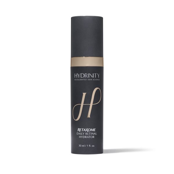 Hydrinity Retaxome Daily Retinal Hydrator, hydrating retinal cream for smoother, firmer skin, available at The Look Aesthetics